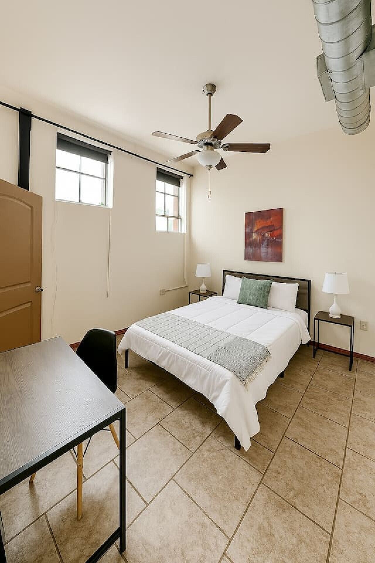 Desk, iron/ironing board, free WiFi, bed sheets