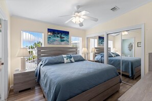 2 soverom, strykejern/-brett, wi-fi (inkludert) og sengetøy