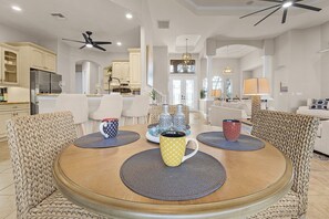 Dining - Stunning Luxury! Gulf Access, Pool Table - Villa Harbour Haven - Roelens (Cape Coral)