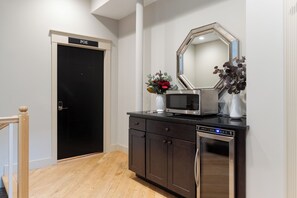 Interior - Boutique MicroHotel Room on Downtown Mall: The Townsman: Poe Room (Charlottesville)