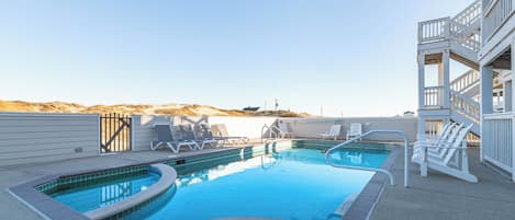 Piscine chauffée