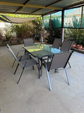 Opções para refeição ao ar livre