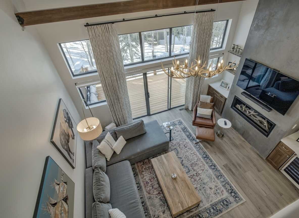 TV, fireplace, video games, offices