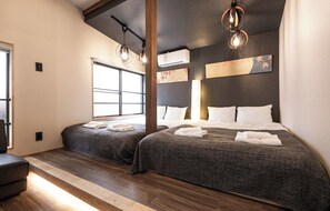 1 chambre, fer et planche à repasser, Wi-Fi, literie fournie