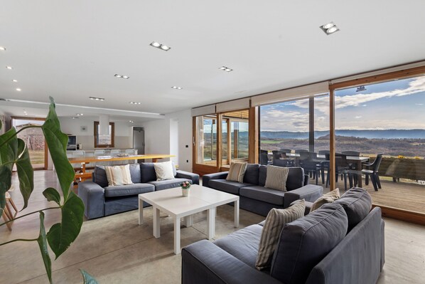 电视、壁炉、DVD 播放器、乒乓球