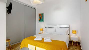 1 bedroom, iron/ironing board, free WiFi