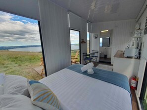 1 غرفة نوم وواي فاي وملاءات أسرّة