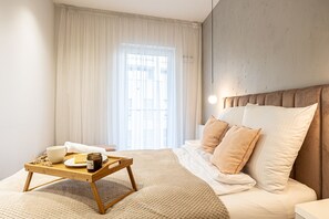 2 bedrooms, iron/ironing board, free WiFi, bed sheets - 2Homerent Amor | 6 People | Garage | Center (Poznań)