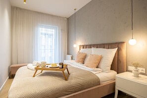 2 slaapkamers, een strijkplank/strijkijzer, gratis wifi, beddengoed