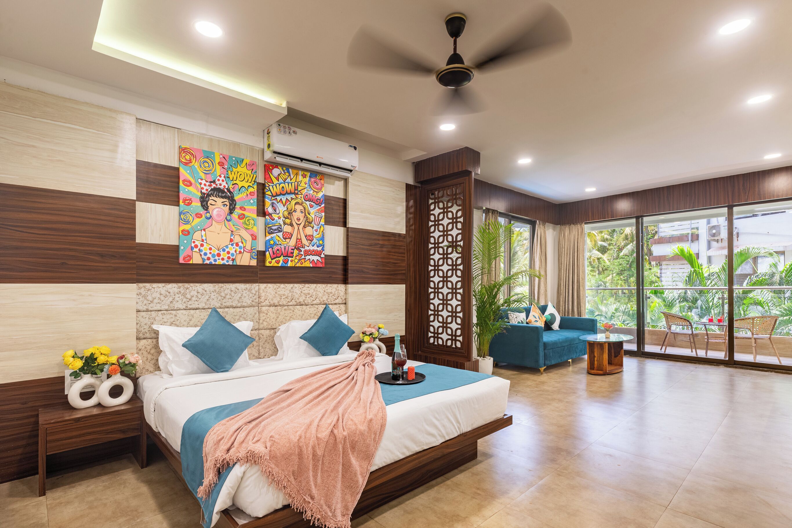 Superior Villa | 2 bedrooms, free WiFi, bed sheets