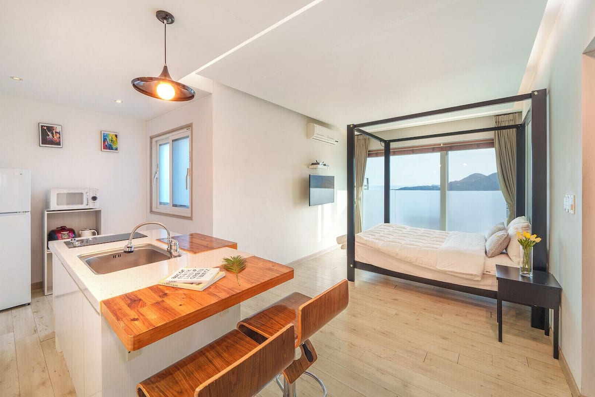 Phòng cơ bản, 1 phòng ngủ (Harp (Ocean View/Spa)) | 1 phòng ngủ, truy cập Internet không dây miễn phí