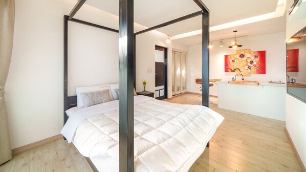 Basic Room, 1 Bedroom (Harp (Ocean View/Spa)) | 1 bedroom, free WiFi
