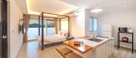 Basic Room, 1 Bedroom (Flute (Ocean View/Spa)) | 1 bedroom, free WiFi