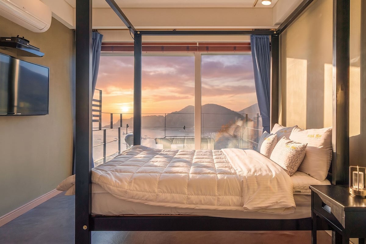 Phòng cơ bản, 1 phòng ngủ (Harp VINTAGE (Ocean View/Spa)) | 1 phòng ngủ, truy cập Internet không dây miễn phí