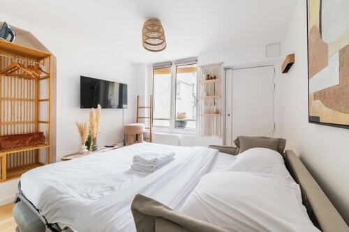 Studio love agreable Marais paris 3 - 2P