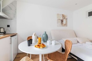 1 soverom, strykejern/-brett, wi-fi og sengetøy