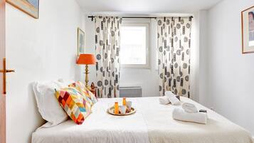 3 chambres, fer et planche Ă repasser, Wi-Fi, draps fournis