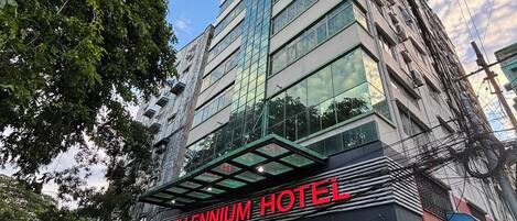 Voorkant van accommodatie