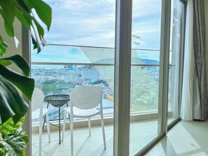 Apartment, 1 Bedroom, Balcony, City View | Balcony view