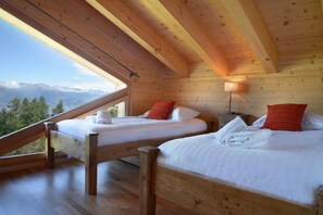 4 bedrooms, free WiFi - Tranquil chalet with balcony (Haute-Nendaz)
