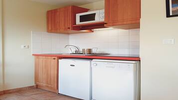 KĂŒhlschrank, Mikrowelle, Herdplatte, GeschirrspĂŒler