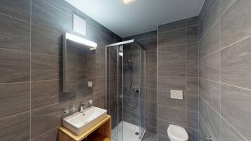 Shower, hair dryer