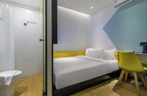 Quarto casal básico | Wi-Fi de cortesia