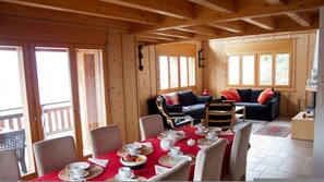 Dining - 4-star chalet in Veysonnaz (Veysonnaz)