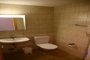 Shower, hair dryer, towels - Cozy apartment with Rhône Valley view (Veysonnaz)