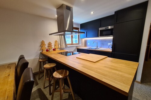 Appartement à Veysonnaz avec vue sur la vallée