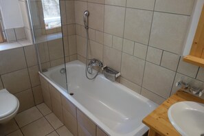 Douche, séchoir à cheveux