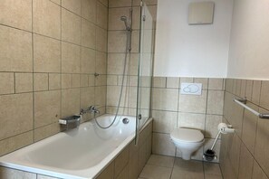 Shower, hair dryer