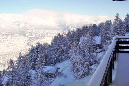 Apartment mit Balkon und Blick auf Nendaz