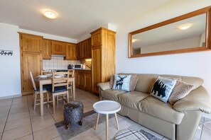 Smart TV, fireplace - Nice apartment with valley view (Veysonnaz)