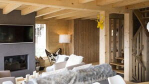 Living area - Chalet in Les Masses with garden (Les Masses)