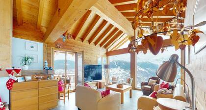 Üppiges Chalet in Heremence mit Sauna