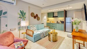 House | 2 bedrooms - Elegant 1bhk With Pool Only 2km to Candolim Beach (Candolim)