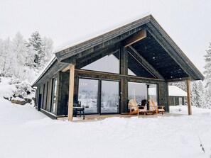 Cabane, 3 chambres, accessible aux personnes à mobilité réduite, patio | Extérieur