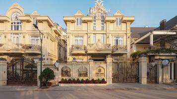 Fassade der Unterkunft