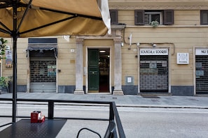 Fassade der Unterkunft