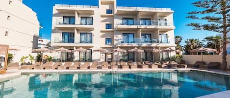 Façana frontal de l'allotjament