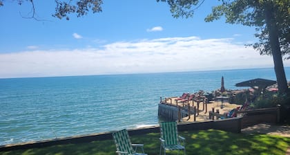 New! Schmidt's Cove - Incredible Private Lakefront Studio Apartment on Lake Huron!