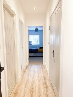 Deluxe-Apartment, Stadtblick | Wohnbereich