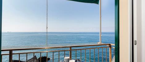 Appartamento Basic, balcone | Vista mare