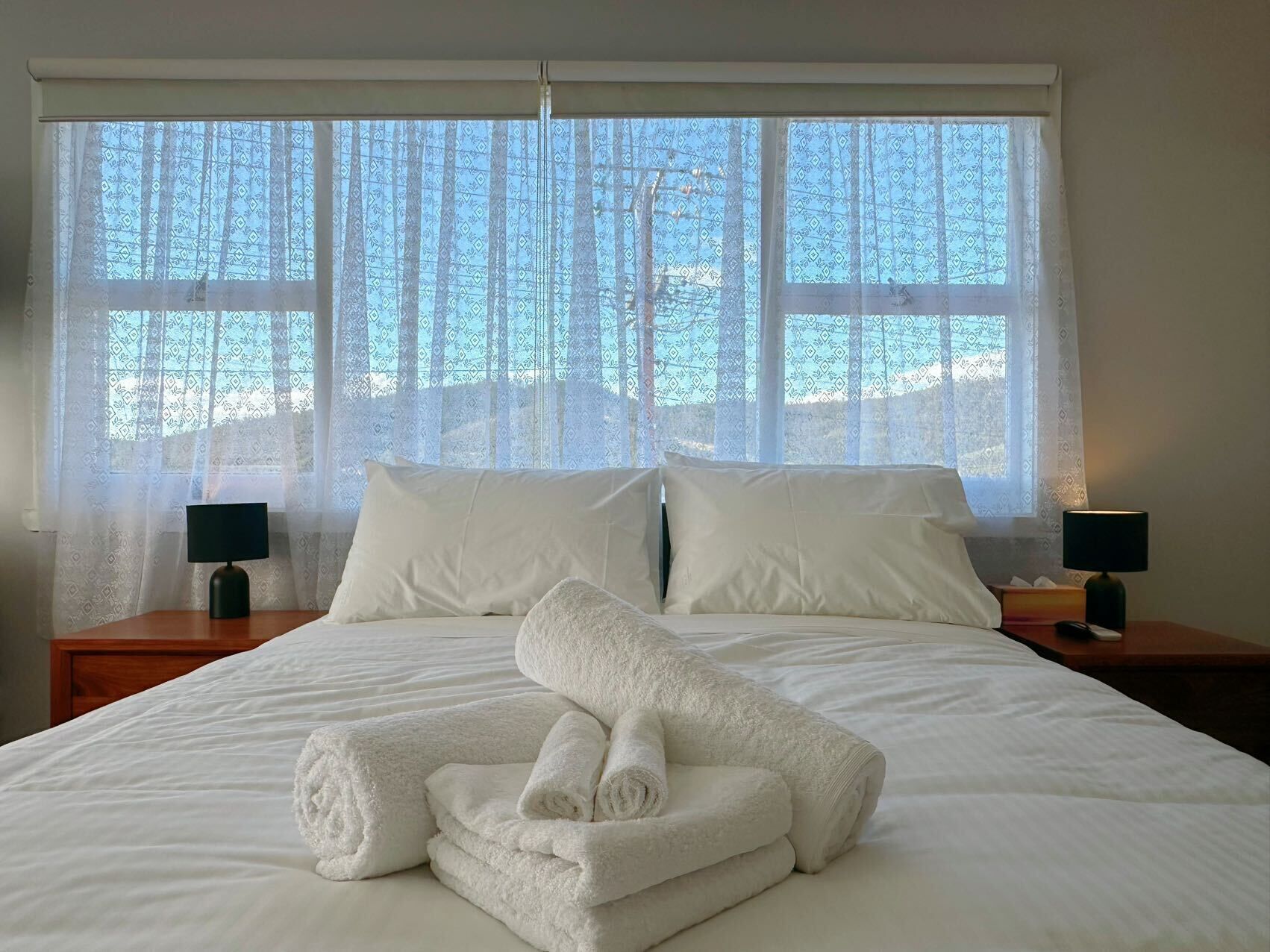 4 Schlafzimmer, Schreibtisch, Bügeleisen/Bügelbrett, Reisekinderbett