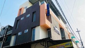 Fassade der Unterkunft