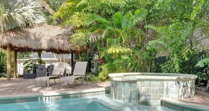 Sapodilla Tropical Oasis 2BR Cottage w/ Pool