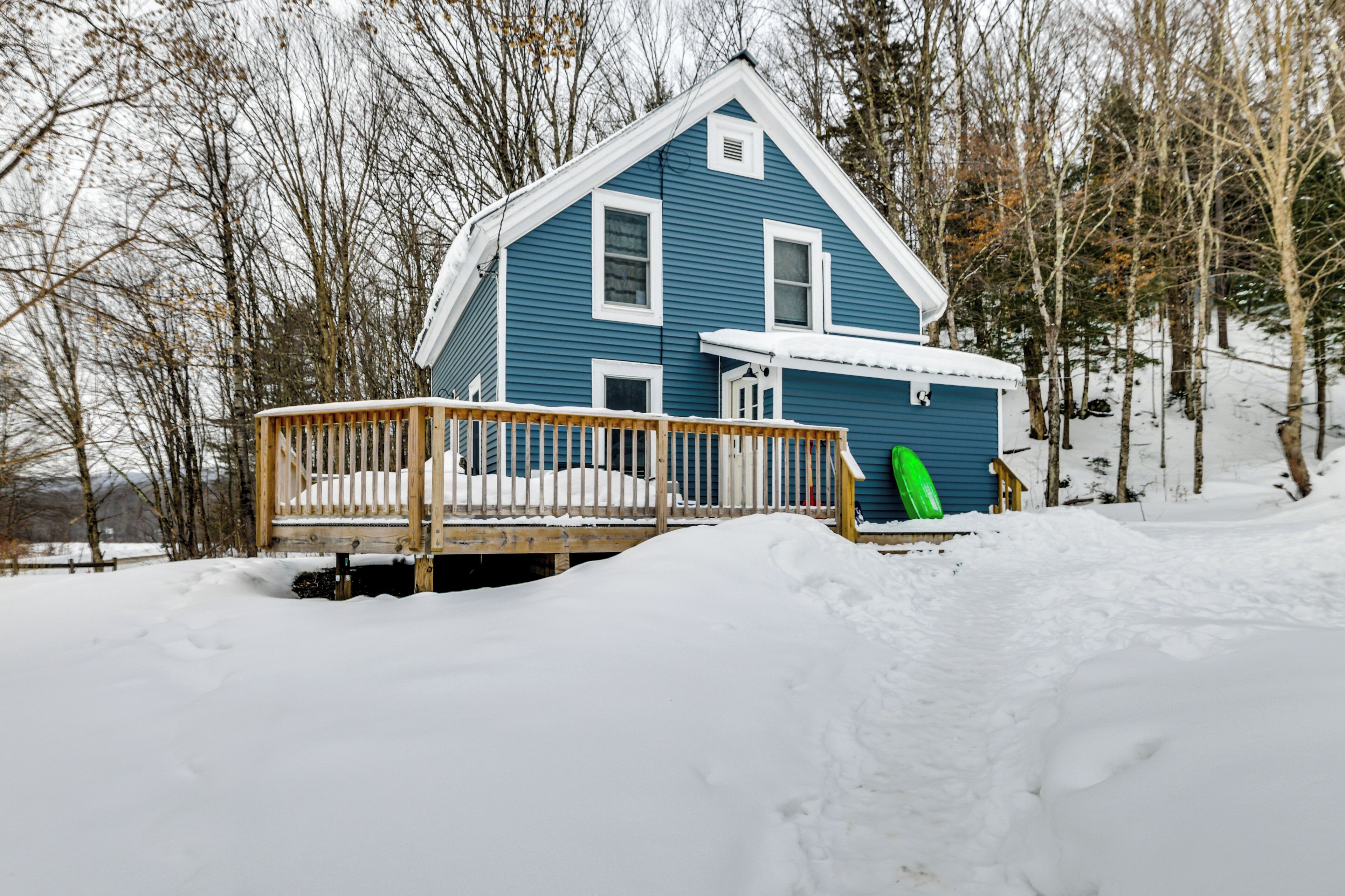 Façade de l’hébergement