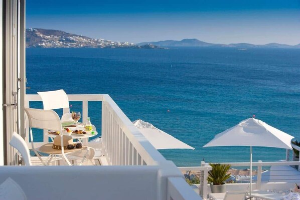 Property grounds - Sea View Junior Suite with Plunge Pool (Mykonos)