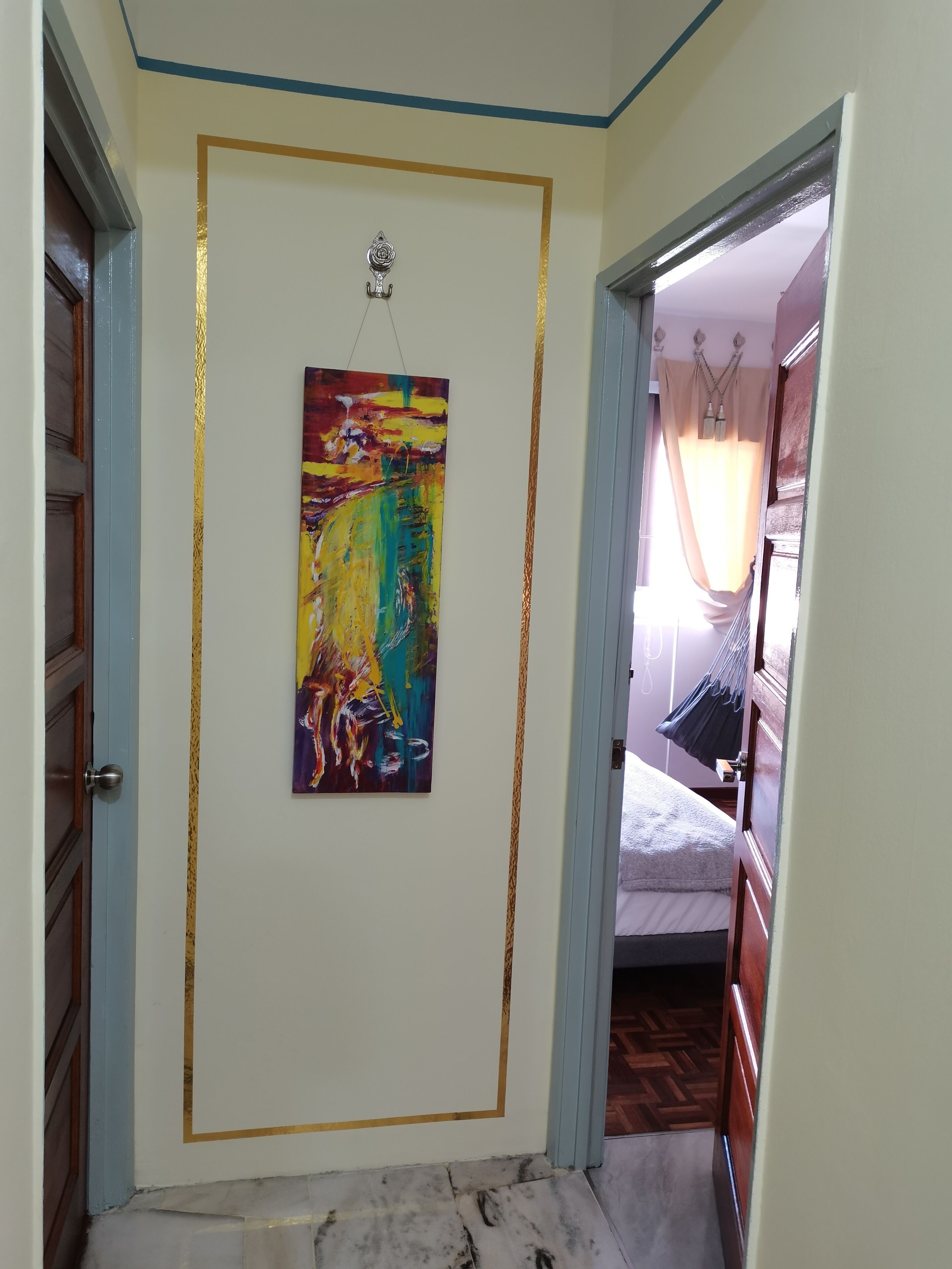 Desk, iron/ironing board, free WiFi